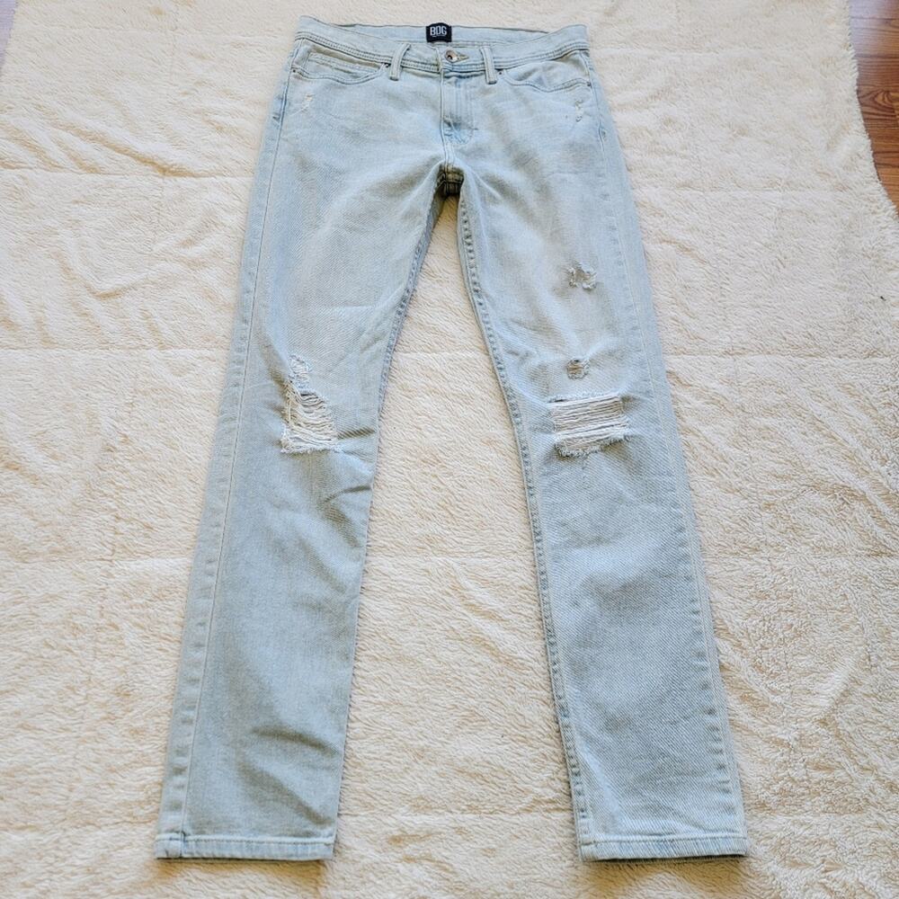 BDG Mens 30x32 Distressed Skinny Stretch Jeans - Picture 2 of 5